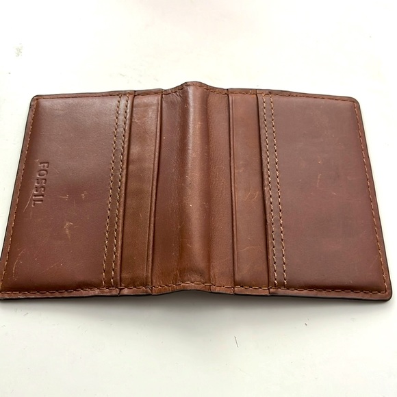 Fossil Front Pocket Wallet Magnetic Bifold - Picture 5 of 6